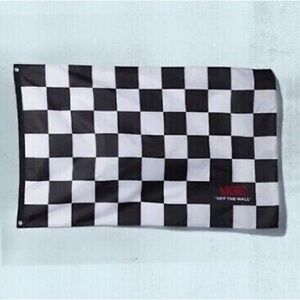 NEW vans exclusive checkerboard flag tapestry